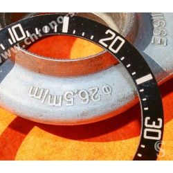 Rolex Watch Part Genuine & Rare Ceramic Cerachrom graduated Insert DEEPSEA SEA-DWELLER ref 116660 Ø44mm