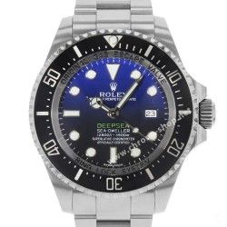 Rolex Original Insert CERACHROM céramique Montres hommes DEEPSEA SEA-DWELLER ref 116660 Chromalight