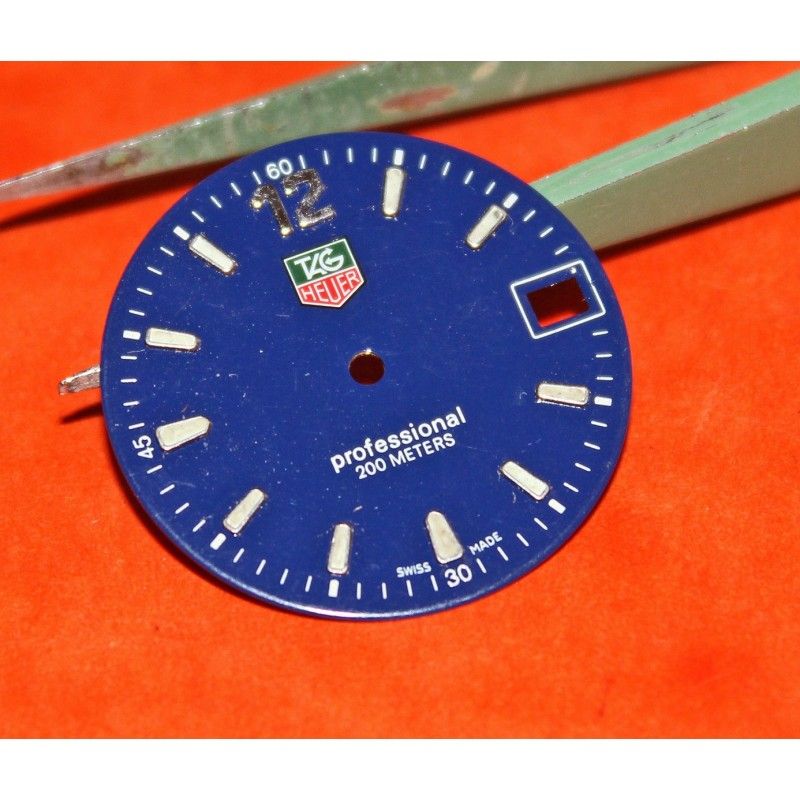 TAG Heuer PROFESSIONAL dial Original BLUE COLOR 200m