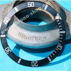 ROLEX RARE ACCESSOIRE MONTRES INSERT FADED BLEU MONTRES 14060, 14060M SUBMARINER PERLE LUMINOVA