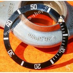 Rolex Sea-dweller watch part 16600,16660 Bezel Graduated diver Luminova Insert inlay