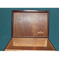 Vintage Luxury Estate Rolex Leather & Wood Watch Box from Daydate, President, Daytona