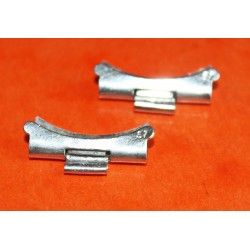 ROLEX "57" endlinks 19mm gents stainless steel rolex Daytona oyster 7205 -6635 rivits bracelet end links end parts 