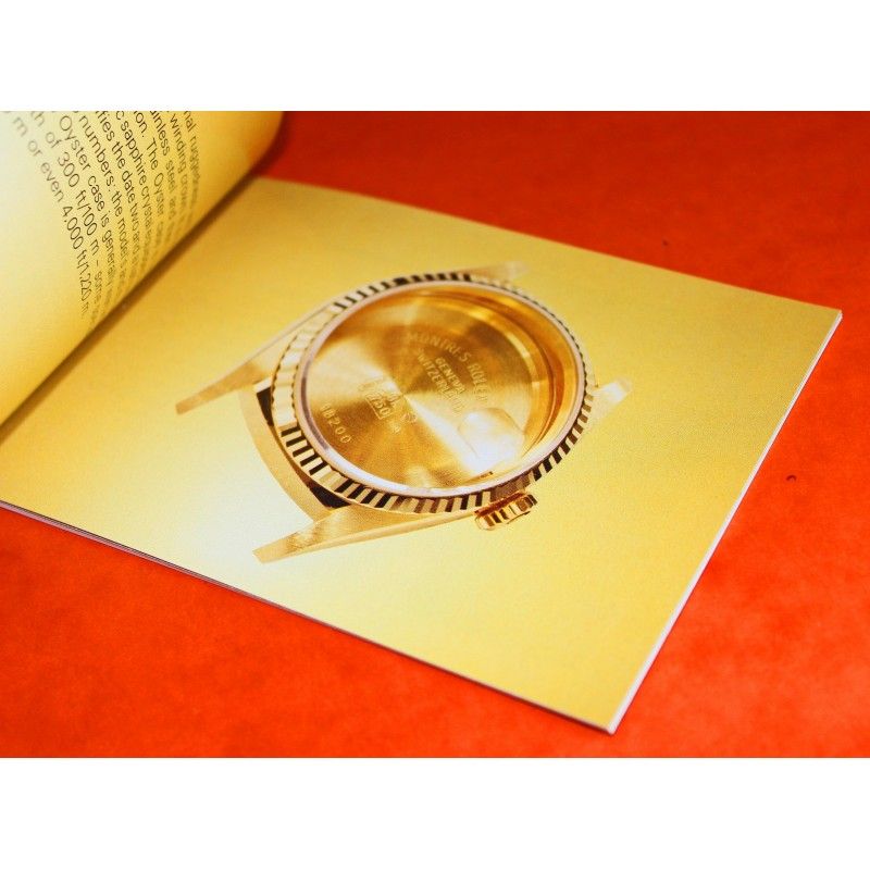 pristine & vintage Rolex Oyster Booklet manual 1998