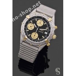 BREITLING VINTAGE RARE CADRAN CHRONOMAT BITONS NOIR & JAUNE Ø28mm MONTRES BREITLING ref 81950A