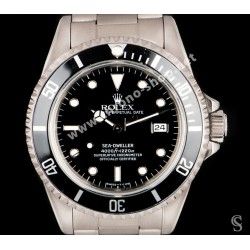 Rolex 80's Sea-dweller watch part 16600,16660 Bezel Graduated diver Tritium Insert inlay Fat Four