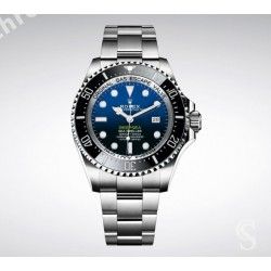 Rolex Original Insert CERACHROM céramique Montres hommes DEEPSEA SEA-DWELLER ref 116660 Chromalight