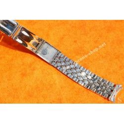 YEMA VINTAGE WATCH BRACELET SSTEEL 19mm HEXAGONAL LINK YEMA SUPERMAN 59056, 87055, 77136