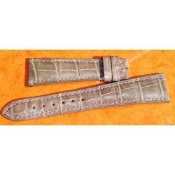Patek Philippe Montres Authentique Bracelet Cuir Alligator Beige Clair 19mm 19/14mm Ref H970.1085.GC1/T