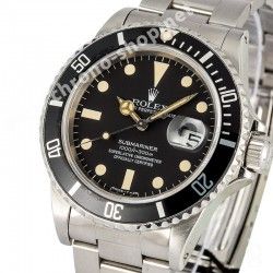 ROLEX ORIGINAL INSERT FADED PATINE DARK BLUE MONTRES SUBMARINER DATE 16800,168000,16610 LUMINOVA