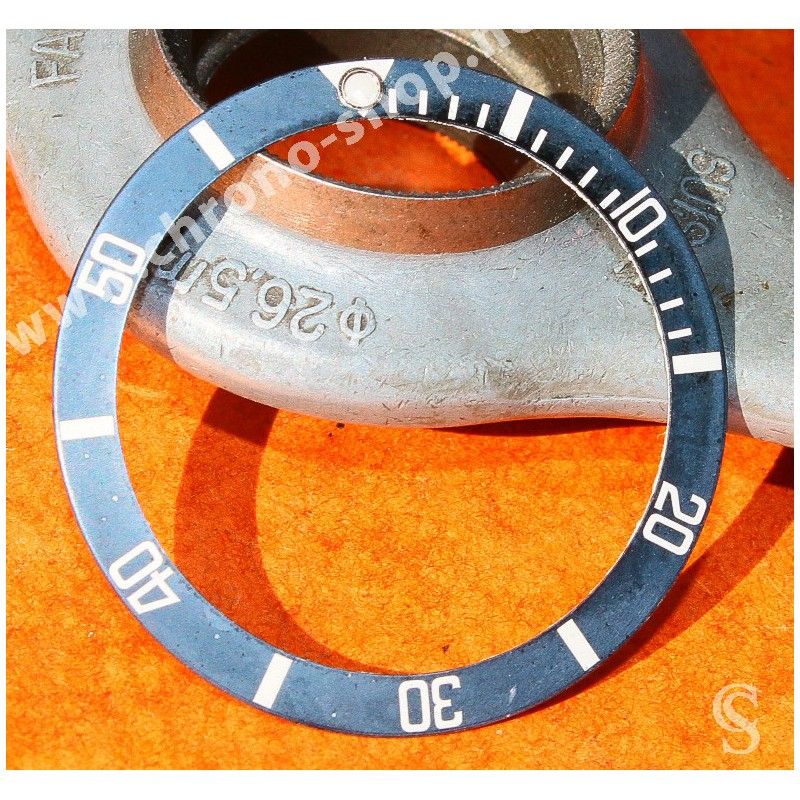 Rolex Submariner watches 14060,14060M Faded blue "jean" bezel Luminova insert Inlay for sale