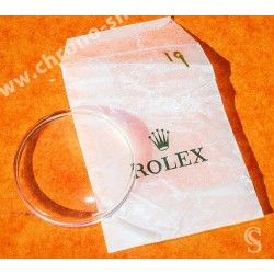 ROLEX VINTAGE VERRE ACRYLIQUE PLEXIGLAS TROPIC 19 DOME SERVICE MONTRES SUBMARINER 5513, 5512