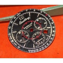 BREITLING CADRAN MONTBRILLANT CHRONOMETRE AUTOMATIQUE COULEUR NOIR ET ROUGE