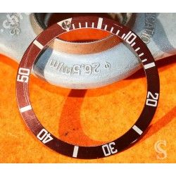 Rolex Submariner date watches 16800,168000,16610,16613,16618,16808 Honey Brown Bezel Insert Inlay