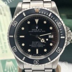 ROLEX RARE ACCESSOIRE MONTRES INSERT FADED NAVY BLUE MONTRES 16660, 16600 SEA-DWELLER PERLE LUMINOVA