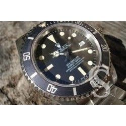 ROLEX RARE ACCESSOIRE MONTRES INSERT FADED NAVY BLUE MONTRES 16660, 16600 SEA-DWELLER PERLE LUMINOVA