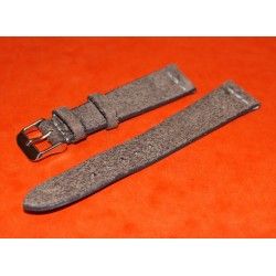 BRACELET CUIR SUEDE DAIM 20mm pour SUBMARINER GMT EXPLORER 5508, 6536, 6538, 1675, 16750, 1655, 5512,1680, 1665, 5513