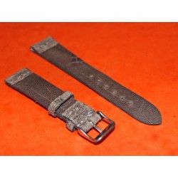 BRACELET CUIR SUEDE DAIM 20mm pour SUBMARINER GMT EXPLORER 5508, 6536, 6538, 1675, 16750, 1655, 5512,1680, 1665, 5513