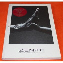 Zenith Watch Company Switzerland Vintage Swiss Ad Advert book, El Primero, Chronomaster, elite, class 4, class 6