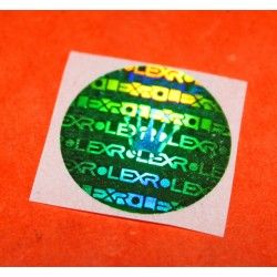 real rolex hologram sticker