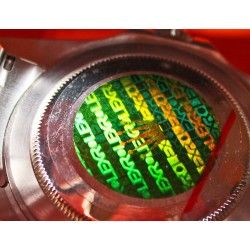 Rolex Hologramme Sticker vert 20mm Submariner, GMT, Explorer, Daytona 16610, 116520, 16710, 16700, 16760, 16570, 114270, 14060M