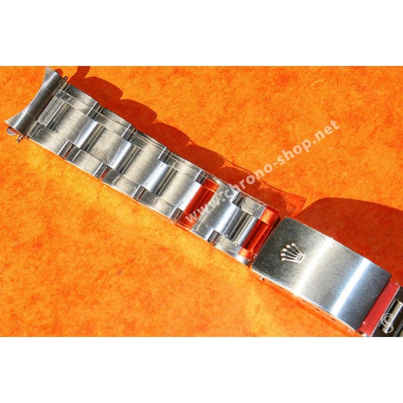 Bracelet De Montre Unisexe Serge Blanco 20 Mm En Acier - Style Plongée, Neuf Sans étiquette