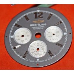 BREITLING GRAND CADRAN CHRONOMETRE AUTOMATIQUE COULEUR GRIS / BLANC 35mm