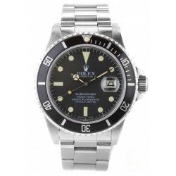 Rolex Vintage Luminova Black Submariner date watch Insert 16800,16610,168000