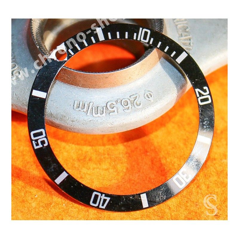 Rolex Watch Part Vintage Black Submariner date watch Insert 16800,16610,168000