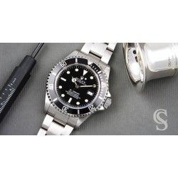 Rolex Sea-dweller watch part 16600,16660 Bezel Graduated diver Luminova Insert inlay