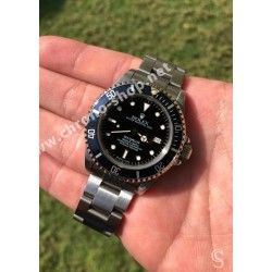 Rolex Stunning Sea-Dweller watches 16660, 16600 Faded blue bezel Luminova insert Inlay for sale