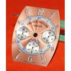 RARE GENUINE FRANCK MULLER CHRONO SALMON SHADES DIAL RECTANGLE