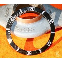 Rolex Sea-dweller watch part 16600,16660 Bezel Graduated diver Luminova Insert inlay