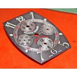 RARE & AUTHENTIQUE CADRAN CHRONO BANKER FRANCK MULLER AUTOMATIQUE COULEUR GRIS ZENITH ANTHRACITE