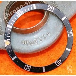 Rolex Superb Vintage Tritium Black Submariner date watch Insert 16800,16610,168000