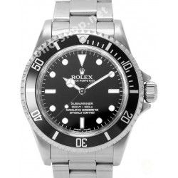 ROLEX RARE ACCESSOIRE MONTRES INSERT JET BLACK MONTRES 14060, 14060M SUBMARINER PERLE LUMINOVA