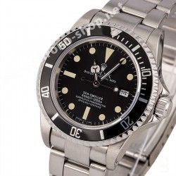 Rolex Sea-dweller watch part 16600,16660 Bezel Graduated diver Luminova Insert inlay