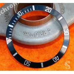 Rolex Sea-dweller watch part 16600,16660 Patinated Bezel Graduated diver Fat four Insert inlay