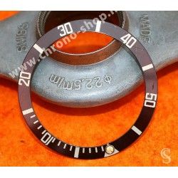 Rolex 80's Sea-dweller watch part 16600,16660 Bezel Graduated diver Pre-Tropical Insert inlay