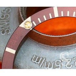 Rolex 80's Sea-dweller watch part 16600,16660 Bezel Graduated diver Pre-Tropical Insert inlay
