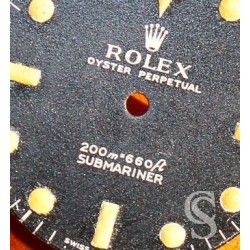 ♛♛ ORIGINAL 1968 Vintage Rolex Submariner 5513 Watch Meter First Dial Part singer  ♛♛