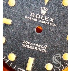 ♛♛ Vintage & Rare 1968 Cadran Montres anciennes Rolex 5513 Submariner Meters first mate au tritium ♛♛