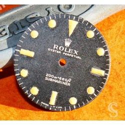 ♛♛ ORIGINAL 1968 Vintage Rolex Submariner 5513 Watch Meter First Dial Part singer  ♛♛