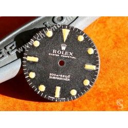 ♛♛ Vintage & Rare 1968 Cadran Montres anciennes Rolex 5513 Submariner Meters first mate au tritium ♛♛