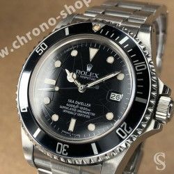 ROLEX RARE ACCESSOIRE MONTRES INSERT FADED NOIR ENCRE MONTRES 16660, 16600 SEA-DWELLER PERLE LUMINOVA