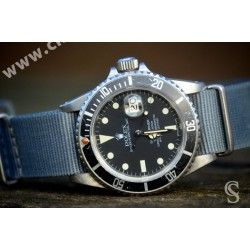 ROLEX ORIGINAL INSERT AVEC PATINE MATE MONTRES SUBMARINER DATE 16800,168000,16610 LUMINOVA