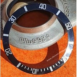 Rolex Watch Part Vintage Black Submariner date watch Insert 16800,16610,168000