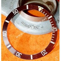 Rolex Submariner date watches 16800,168000,16610,16613,16618,16808 Pre Tropical Bezel Insert Inlay