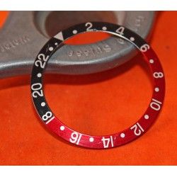 ROLEX INSERT GMT MASTER II 16700 16760 COKE patiné vintage authentique