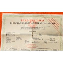 Rolex Blank Vintage Warranty paper document Bureaux Suisses Timing Certificates watches submariner 5510,5508,GMt 6542,1675